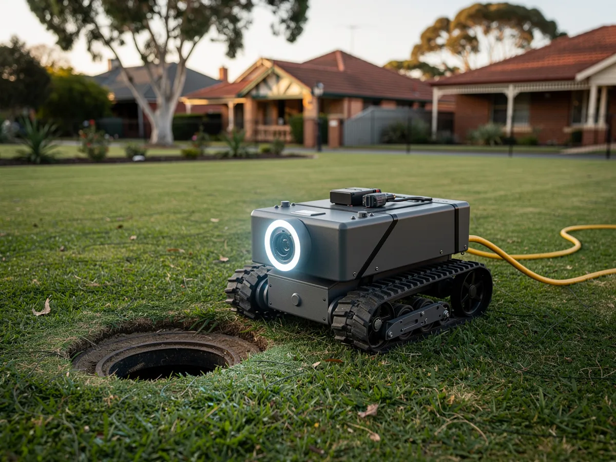 CCTV drain inspection and report